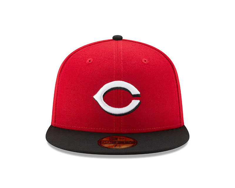 Men's New Era - Cincinnati Red Red & Black Cap