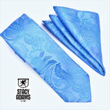 powder blue tie set