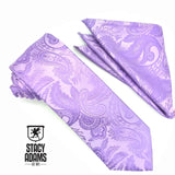 lilac stacy adam tie set
