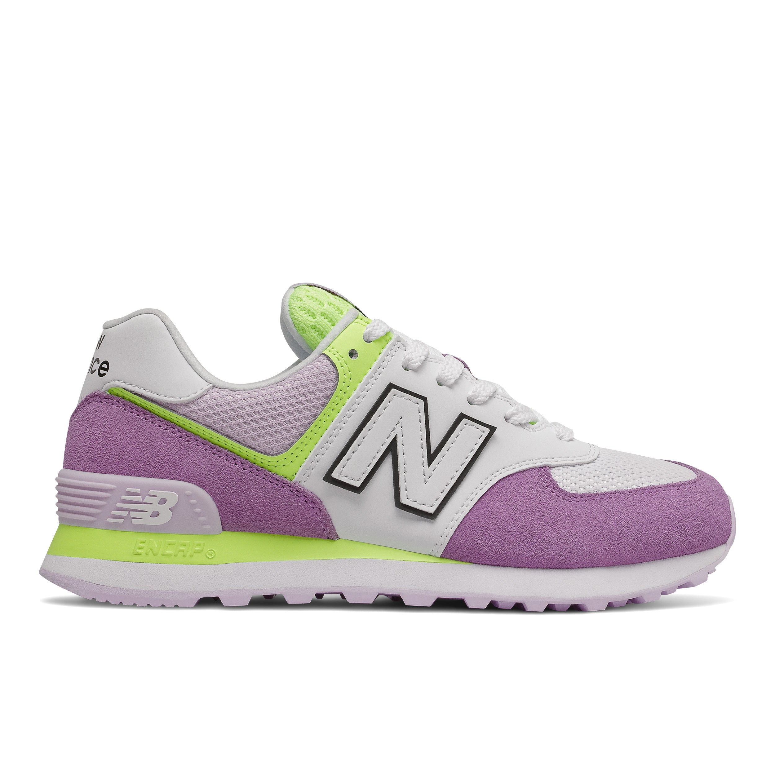 Buy Women's New Balance Purple & Bleached Lime Tennis Shoe at Style InStyle-Tuscaloosa
